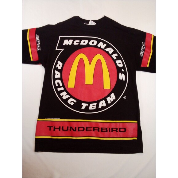 Softee Vintage McDonald's Racing NASCAR 1995  Thunderbird Elliott Made NThe‎ USA - Picture 1 of 14